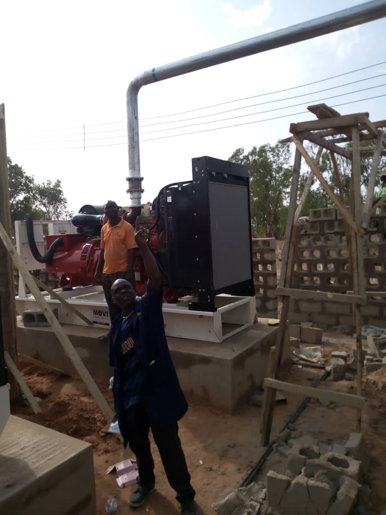 2 Set of 500kva Perkins Generator. Supplied and installed at Rufai Farm, Zamfara State.